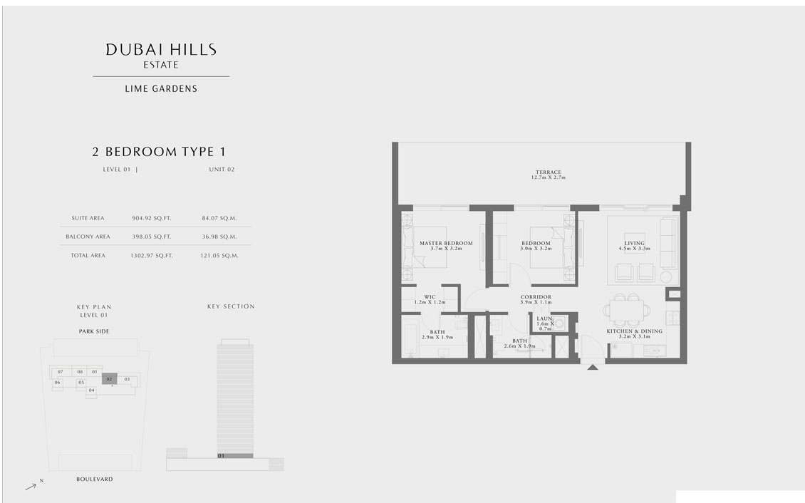 Lime Gardens floor plan 3