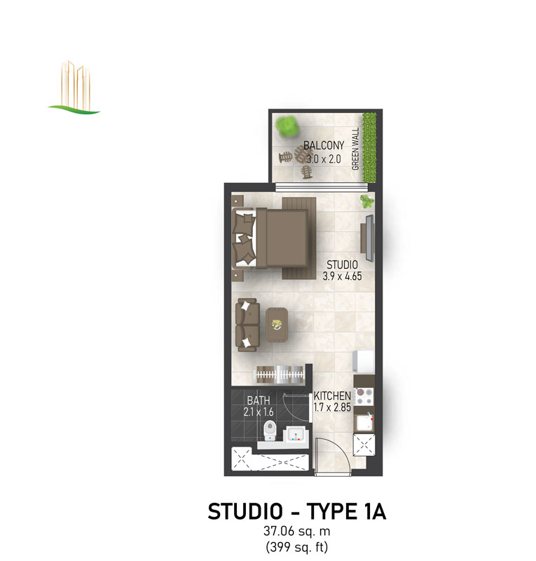 Maimoon Gardens floor plan 1