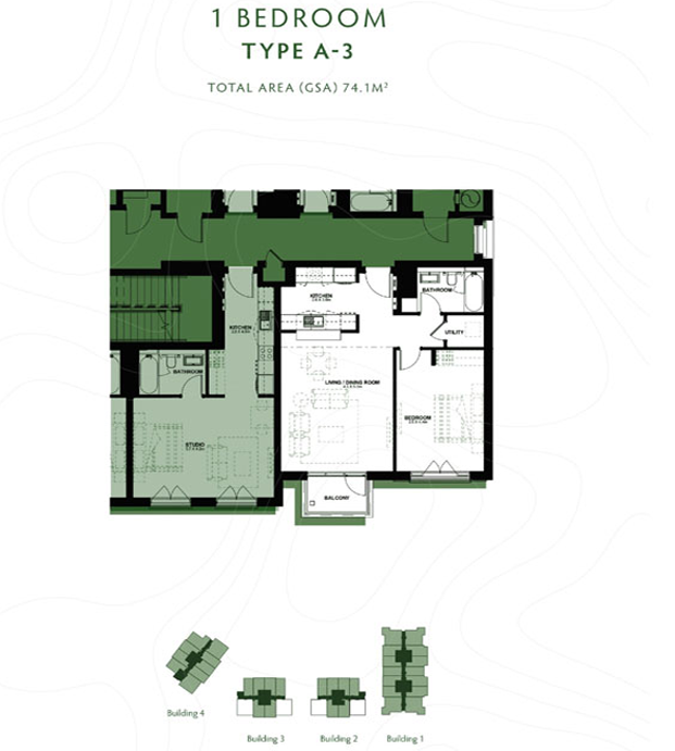 Yas Golf Collection Residences floor plan 2