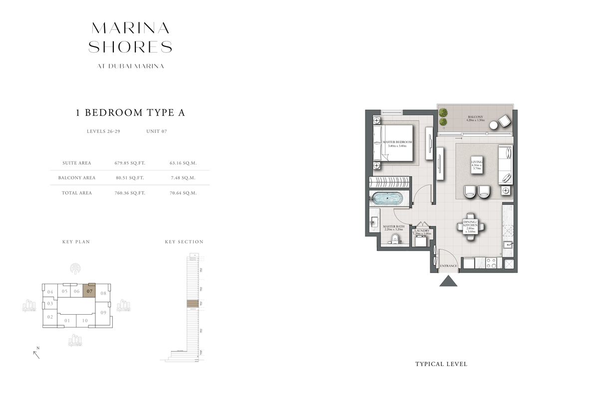 Marina Shores floor plan 1
