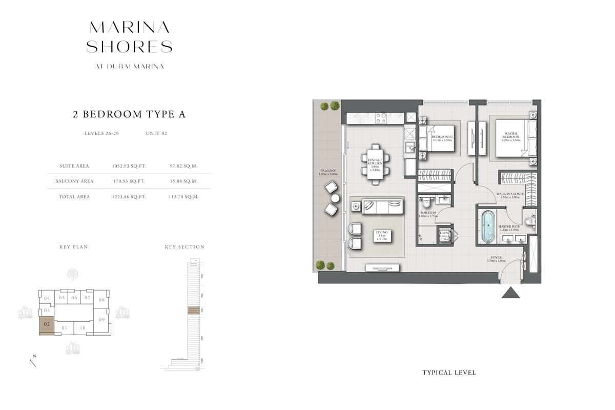 Marina Shores floor plan 2