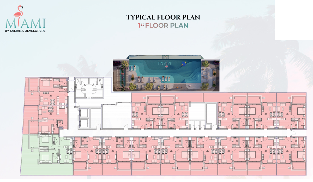 Samana Miami floor plan 2