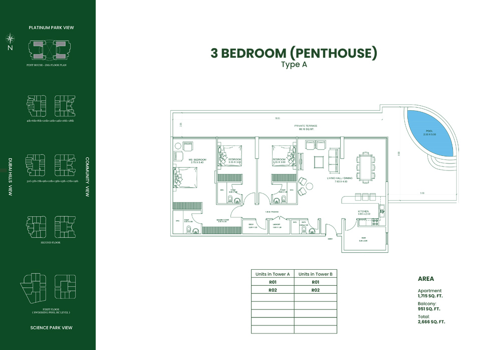 Danube Opalz floor plan 6