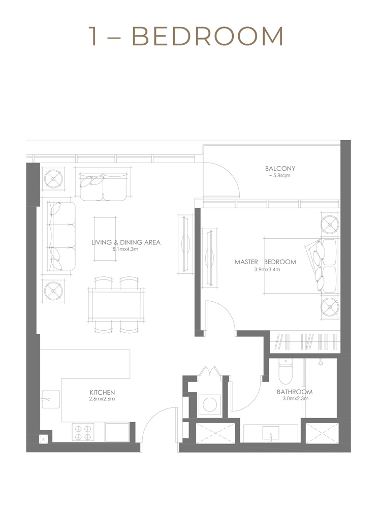 Grove Fountain Views floor plan 2