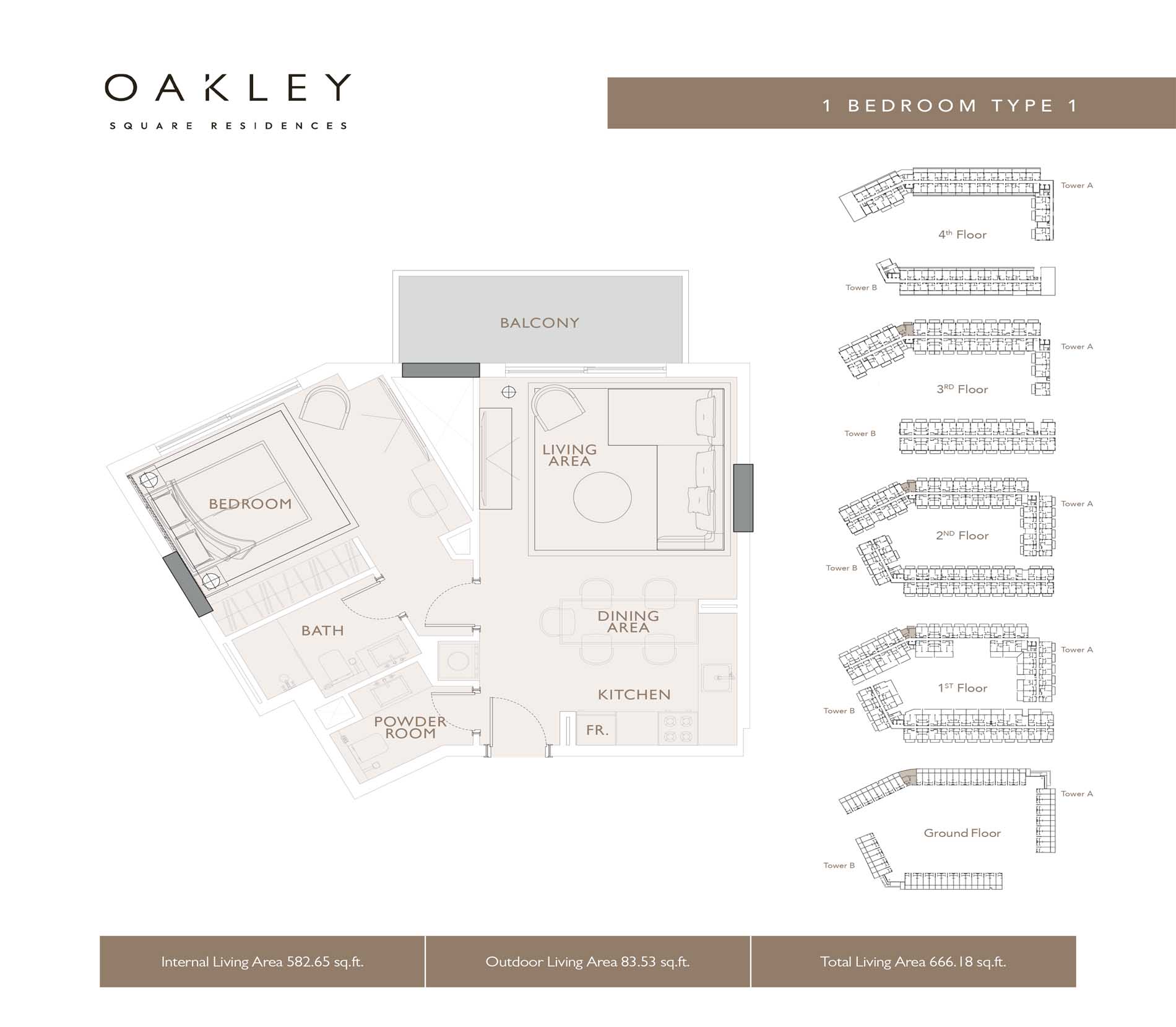 Oakley Square floor plan 2