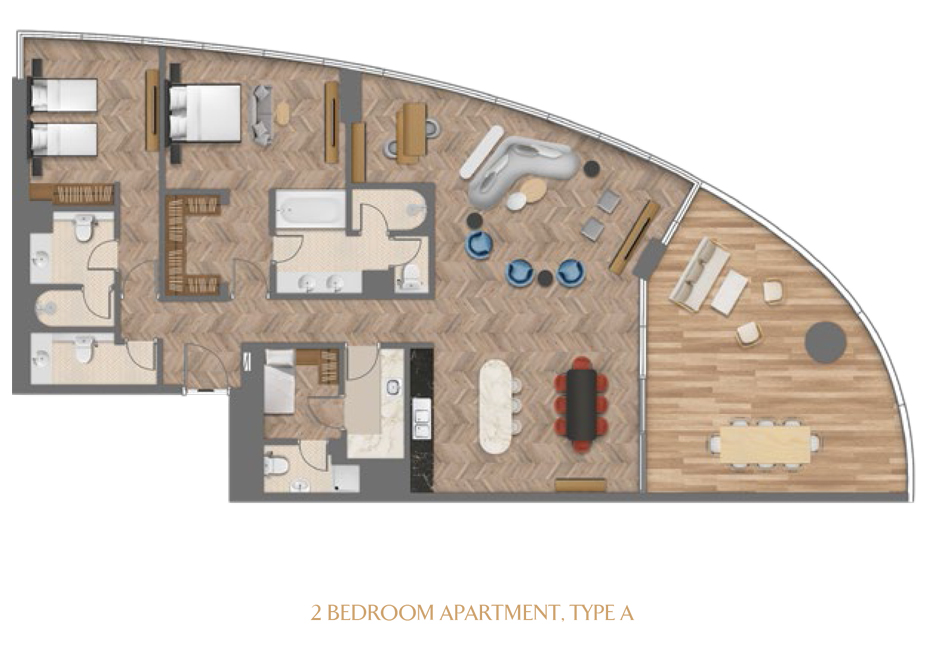 Jumeirah Living Business Bay floor plan 2