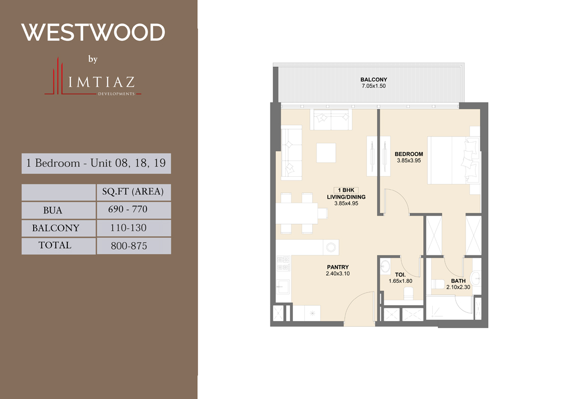 Westwood Residence floor plan 2