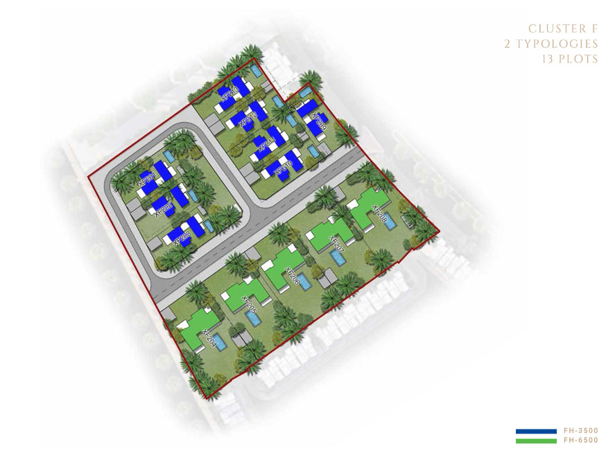 The Farmhouses floor plan 1