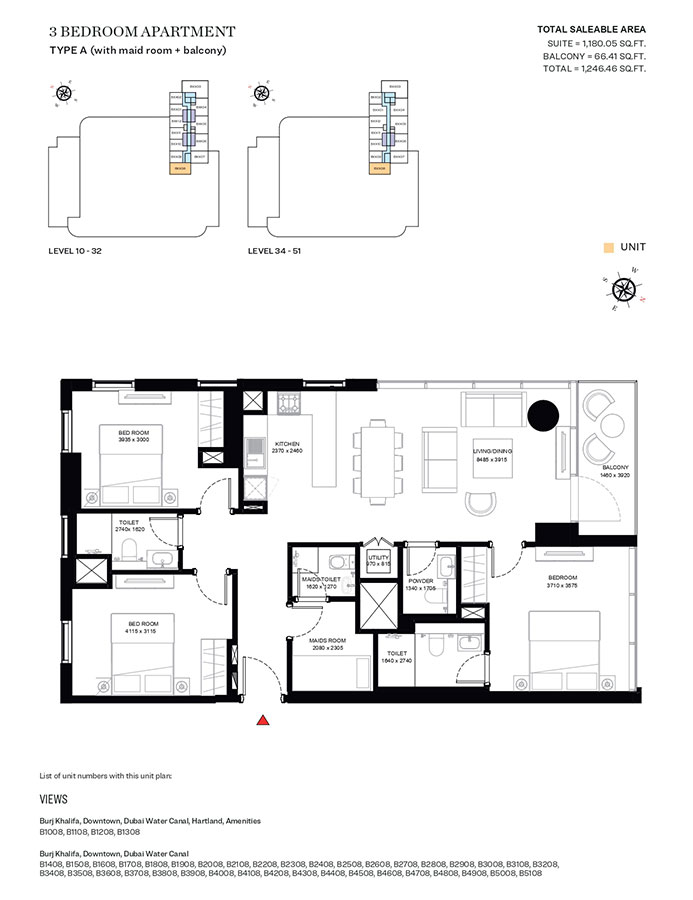 Sobha Creek Vistas Heights floor plan 4