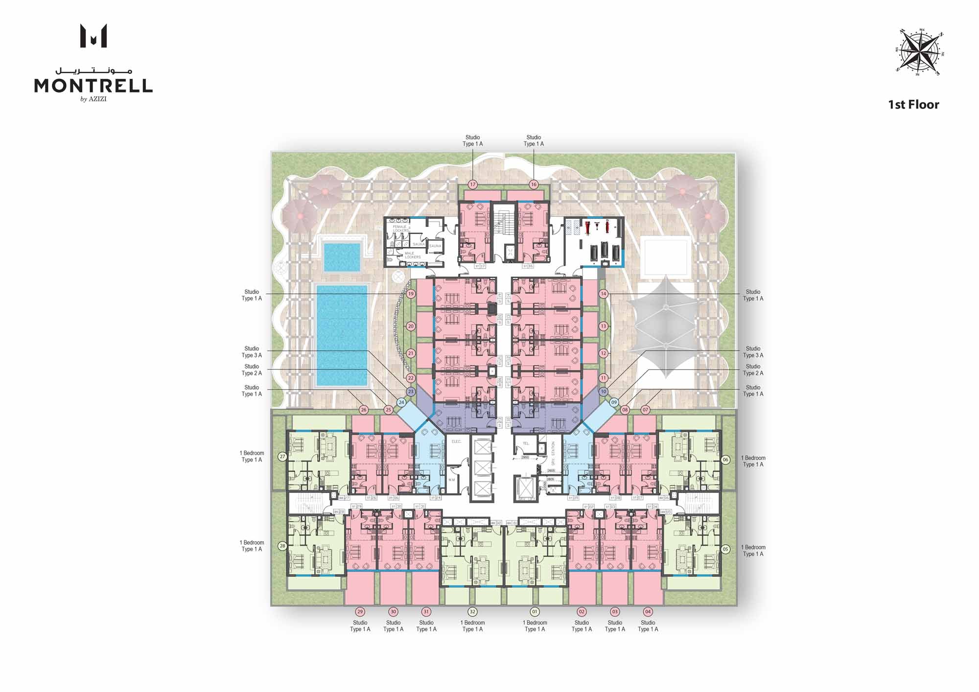 Azizi Montrell floor plan 3