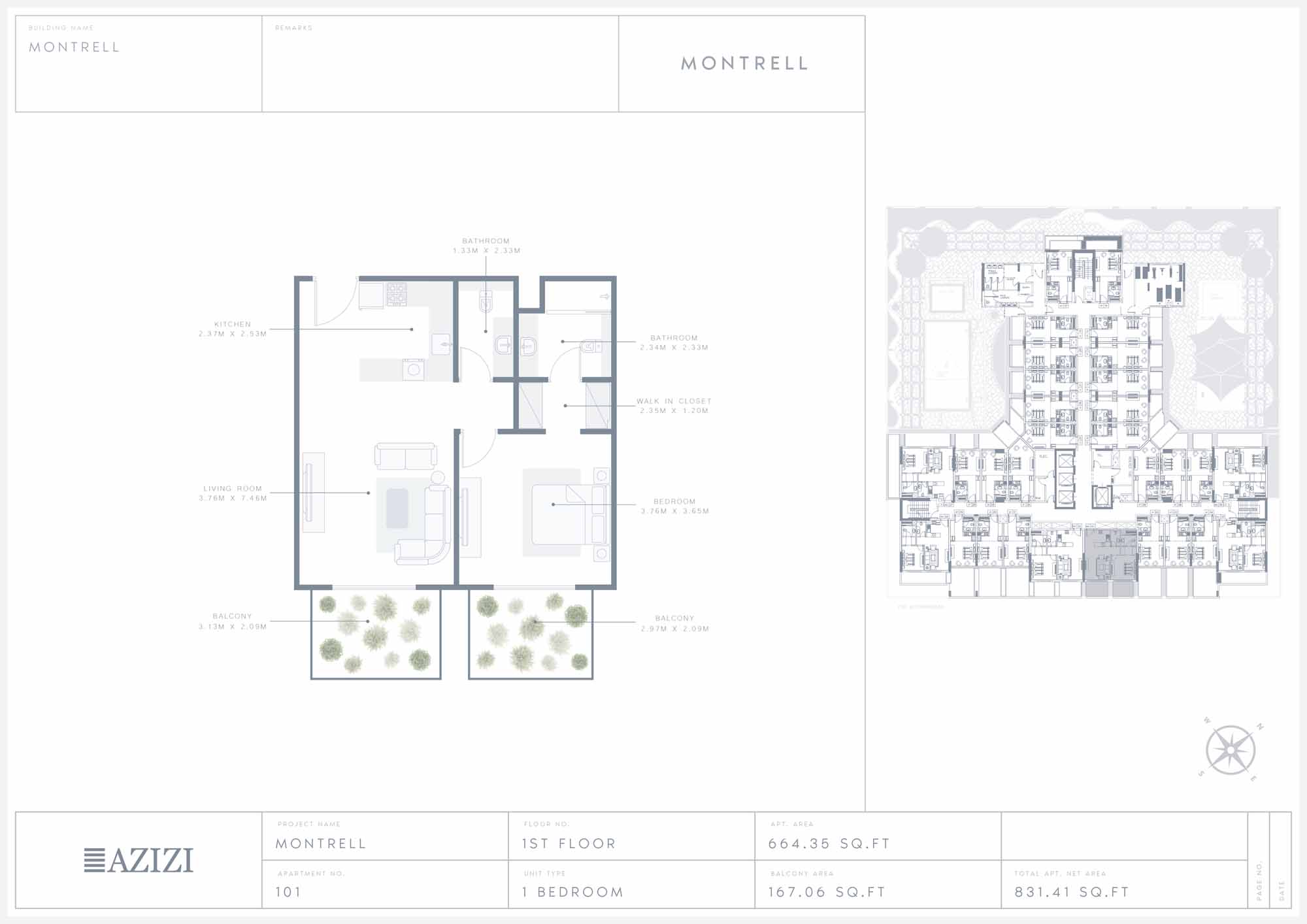 Azizi Montrell floor plan 2