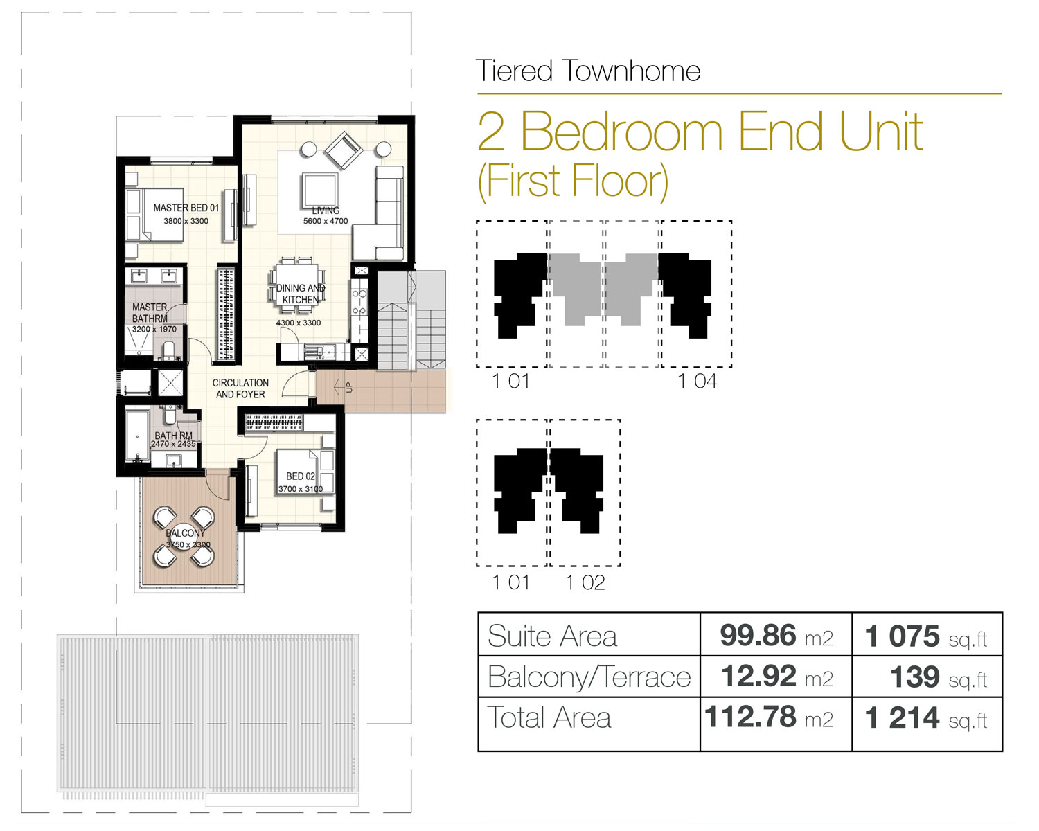 Urbana 2 floor plan 1