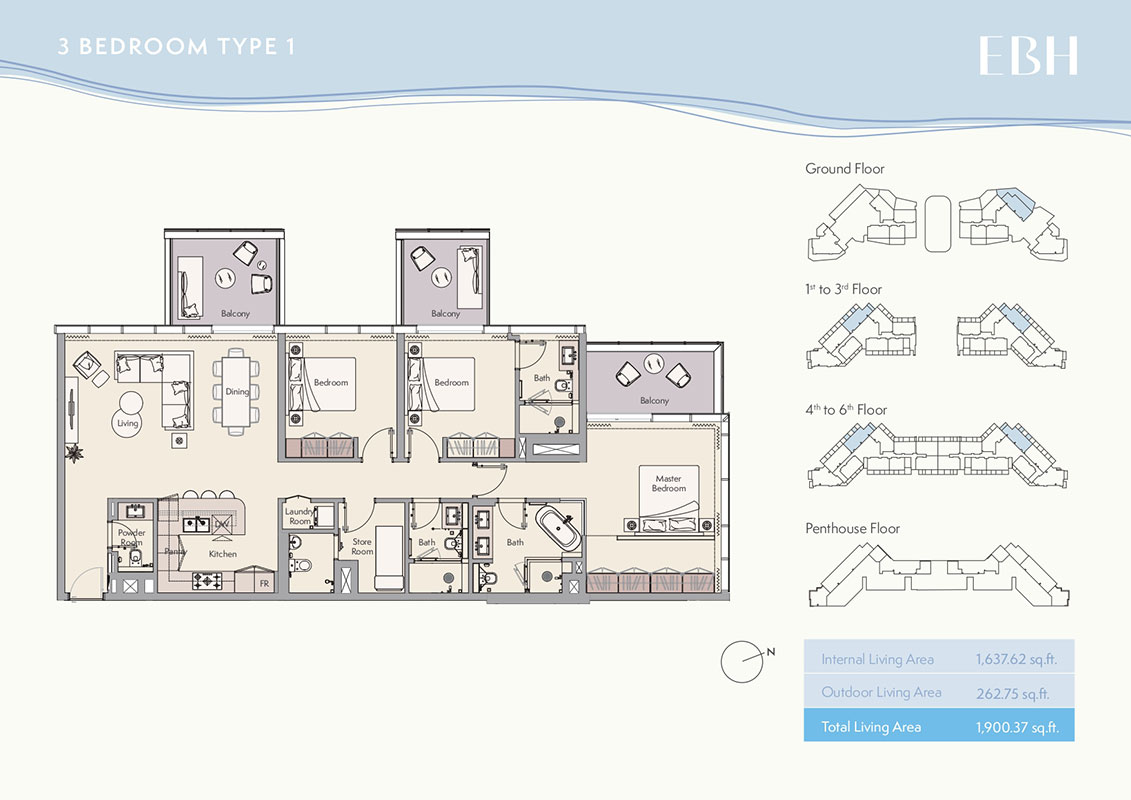 Ellington Beach House floor plan 5