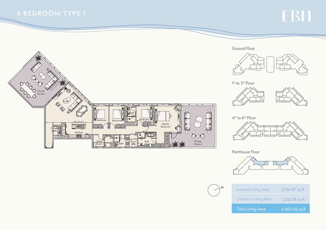 Ellington Beach House floor plan 6