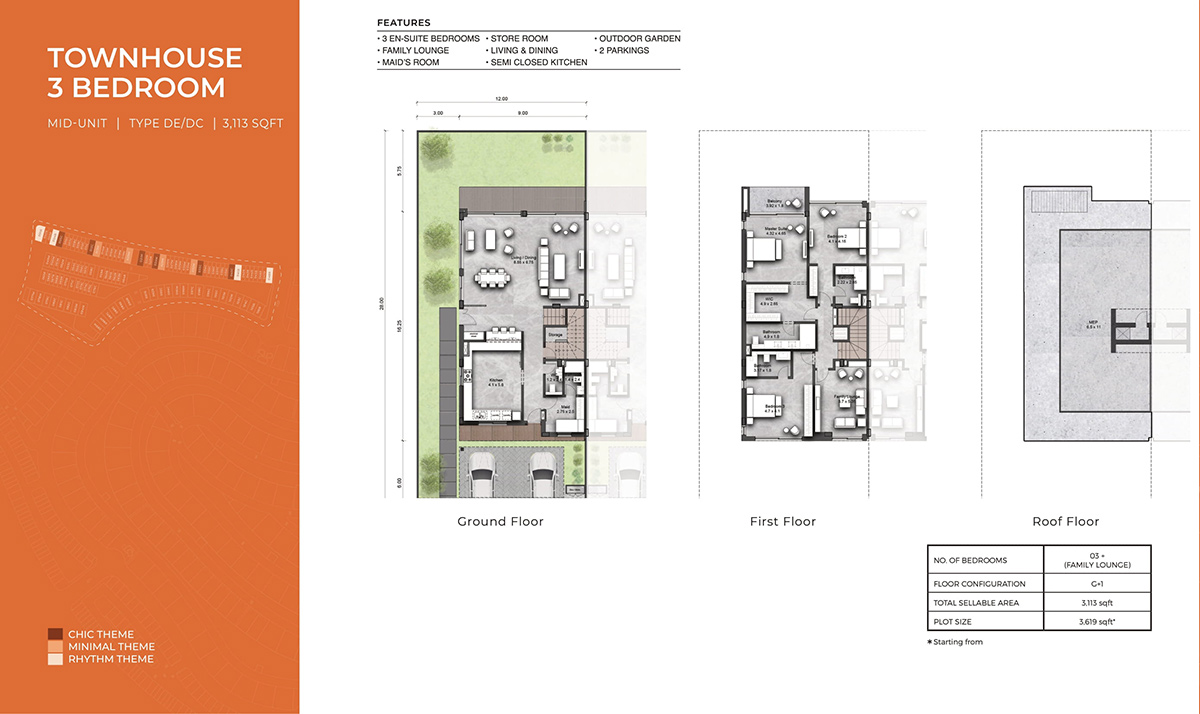 Sunset Valley floor plan 1