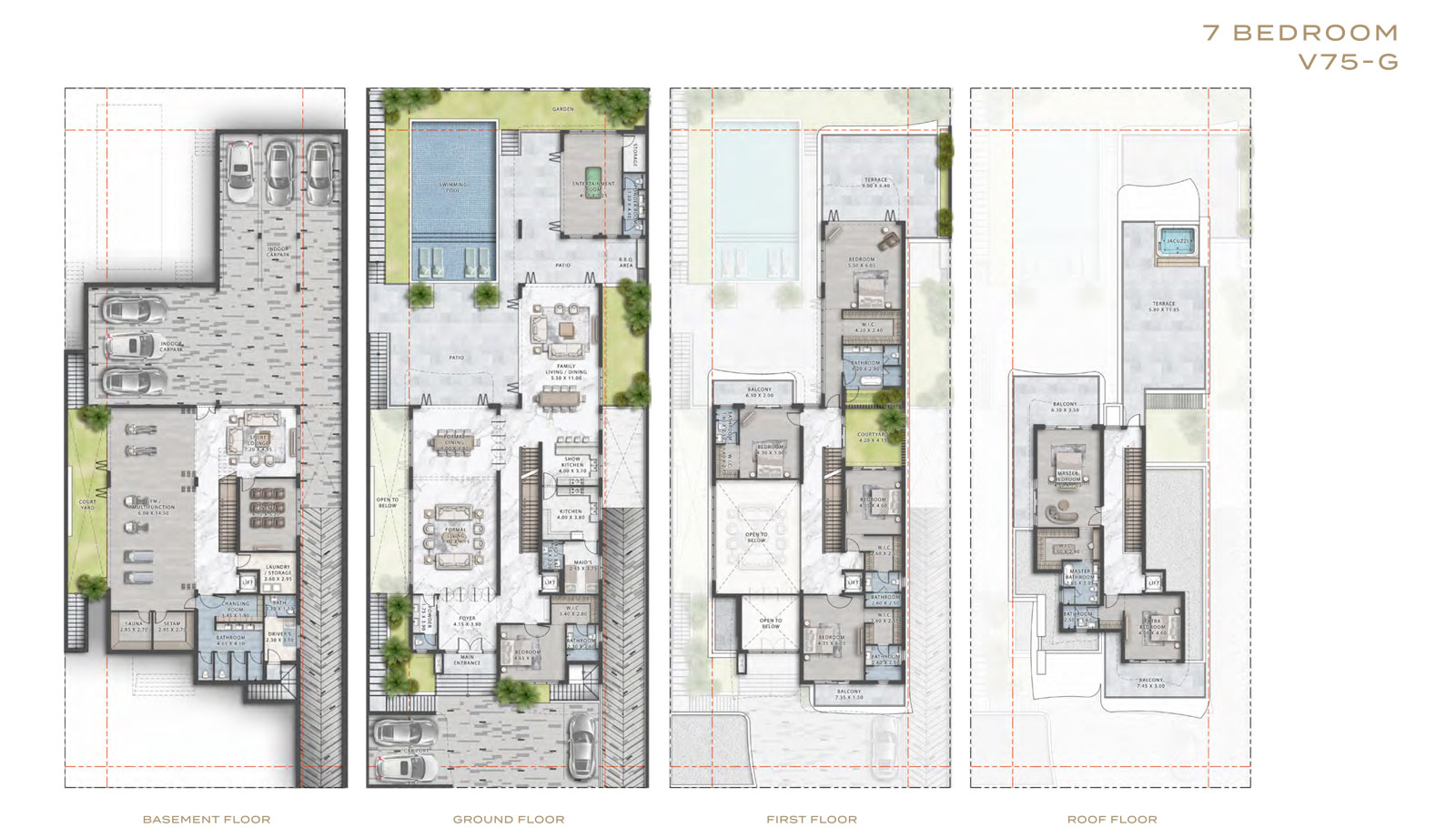 Gems Estates at Damac Hills floor plan 3