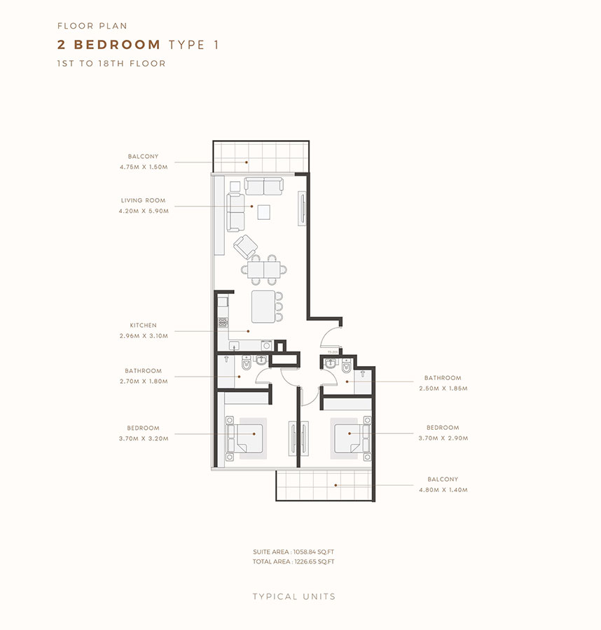 Azizi Riviera Reve floor plan 2