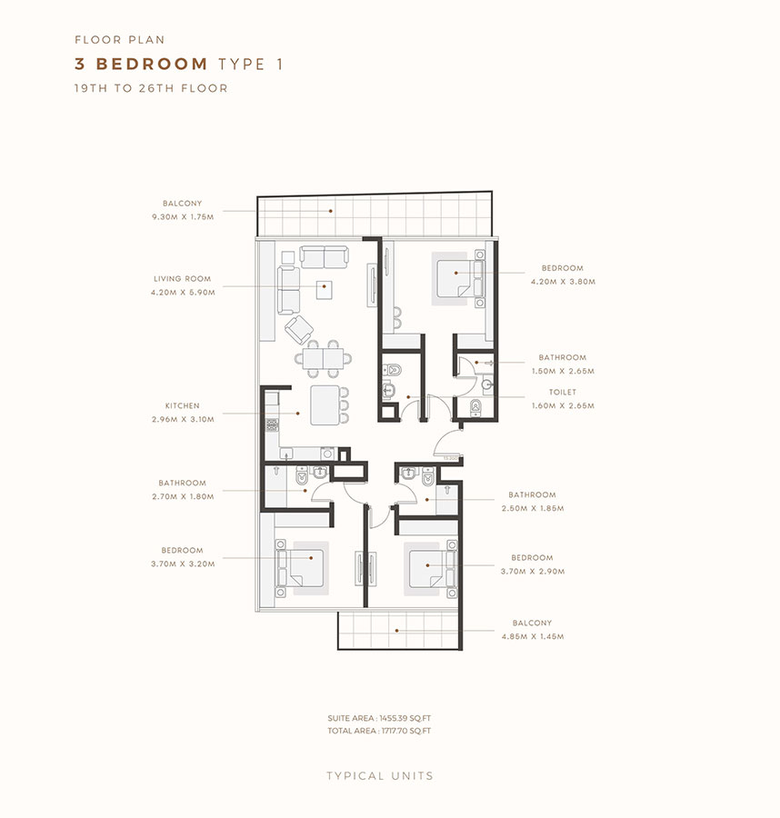 Azizi Riviera Reve floor plan 3