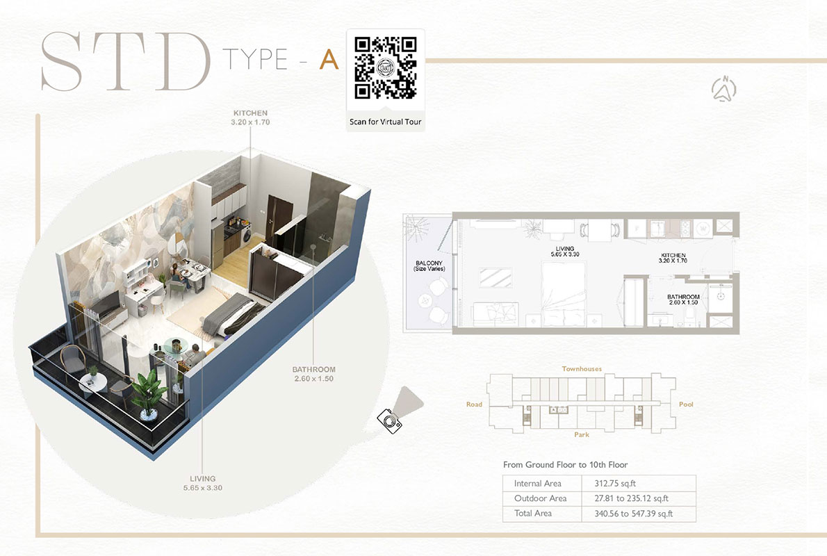 Verdana Residence floor plan 1