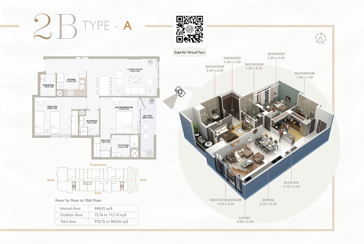 Verdana Residence floor plan 3