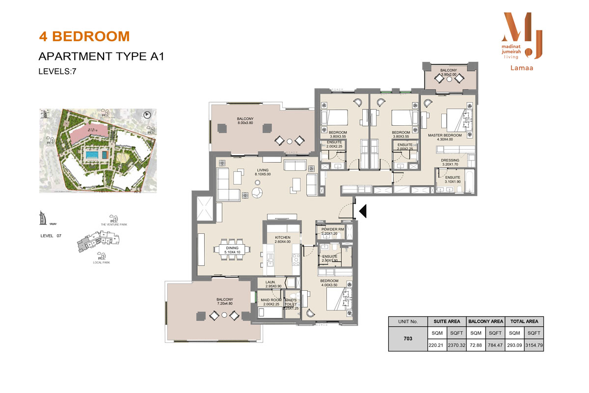 MJL Lamaa floor plan 4