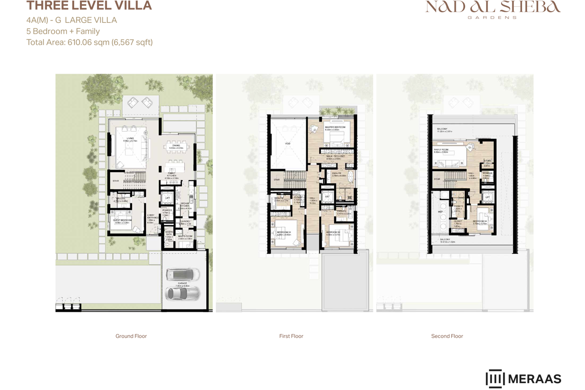 NAD Al Sheba Gardens 3 floor plan 4