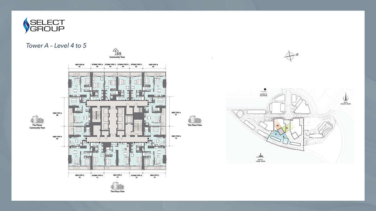 Peninsula Four floor plan 2