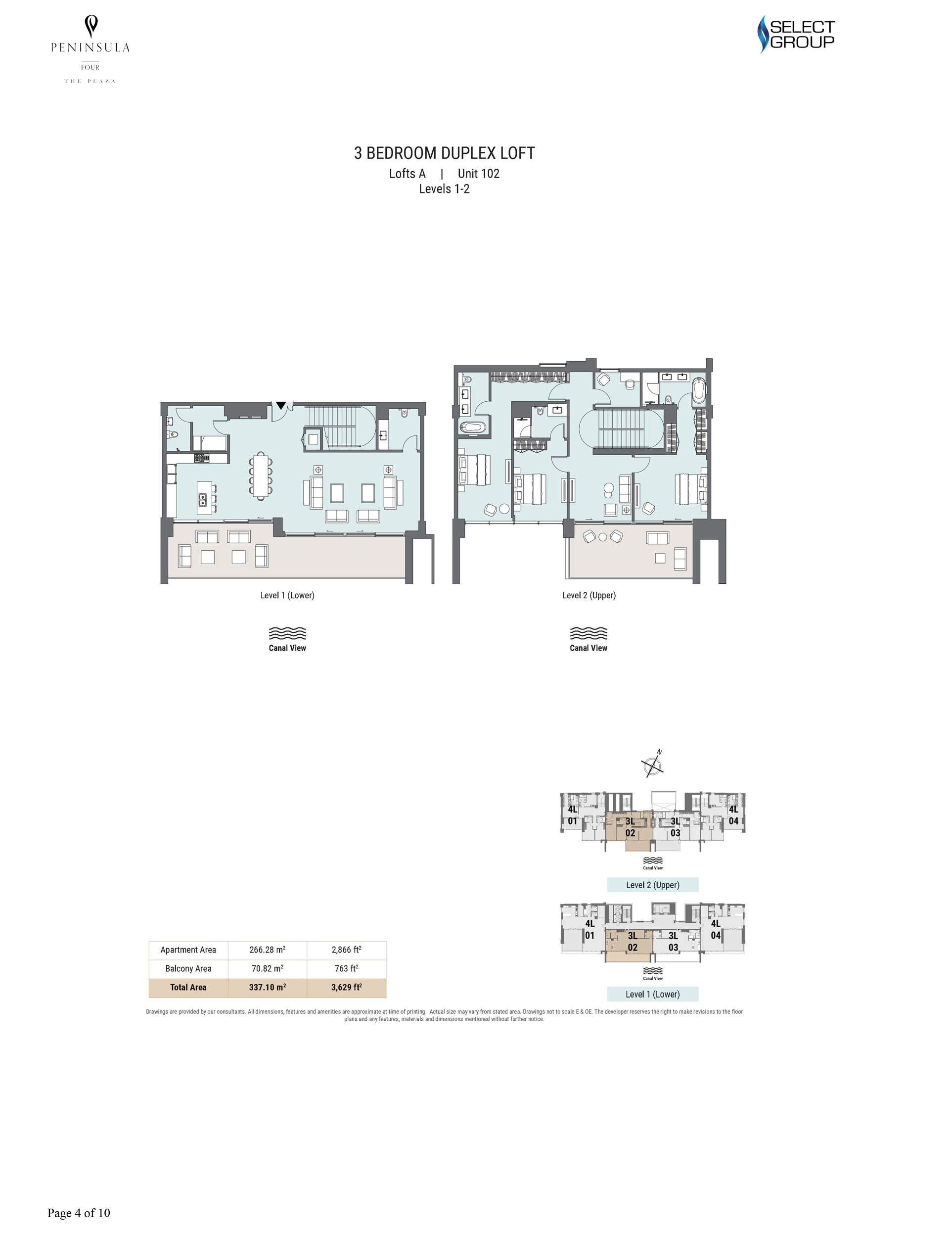 Peninsula Four floor plan 6