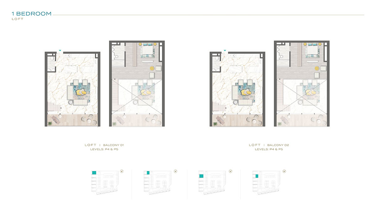Damac Chic Tower floor plan 2