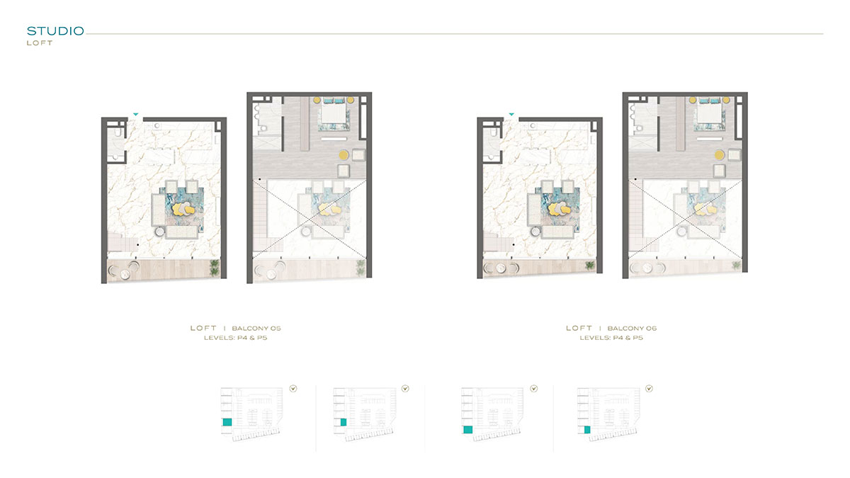 Damac Chic Tower floor plan 1