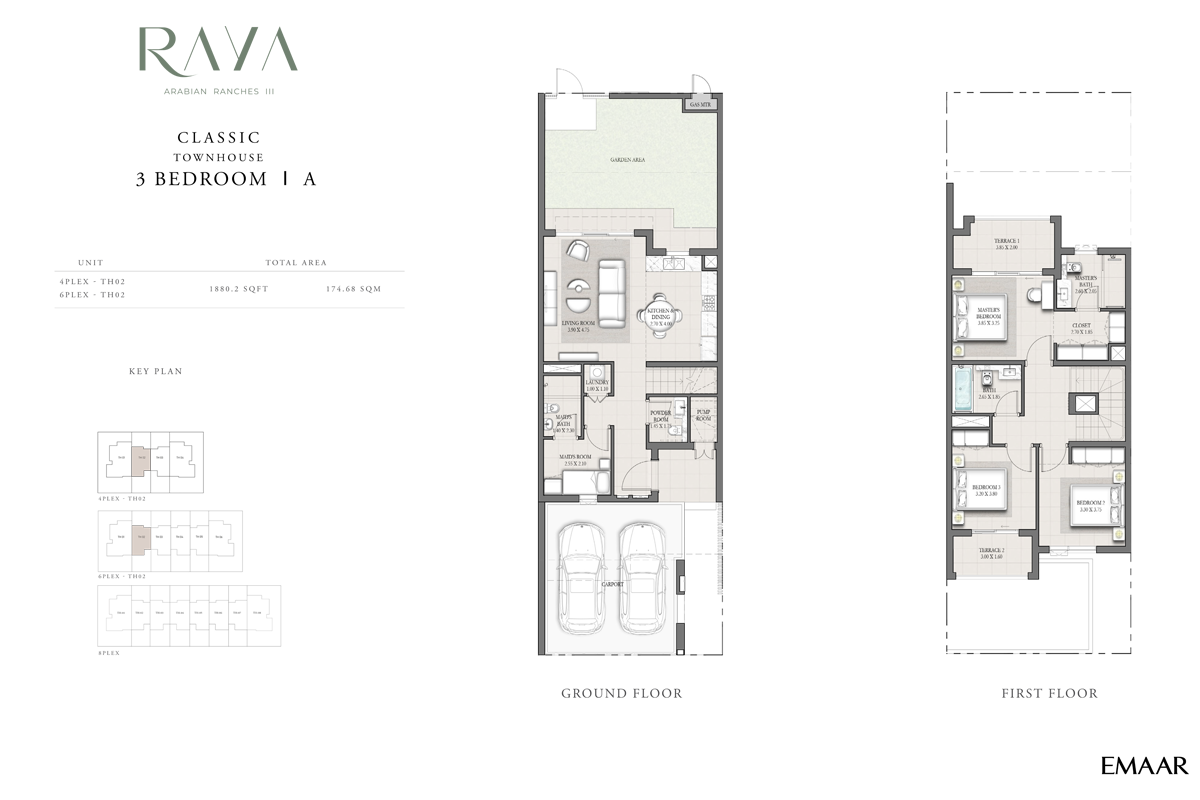 Raya at Arabian Ranches 3 floor plan 1