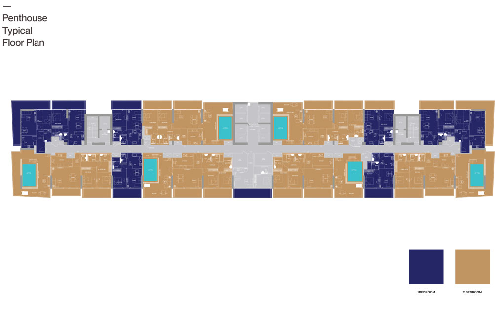 Binghatti Corner floor plan 3