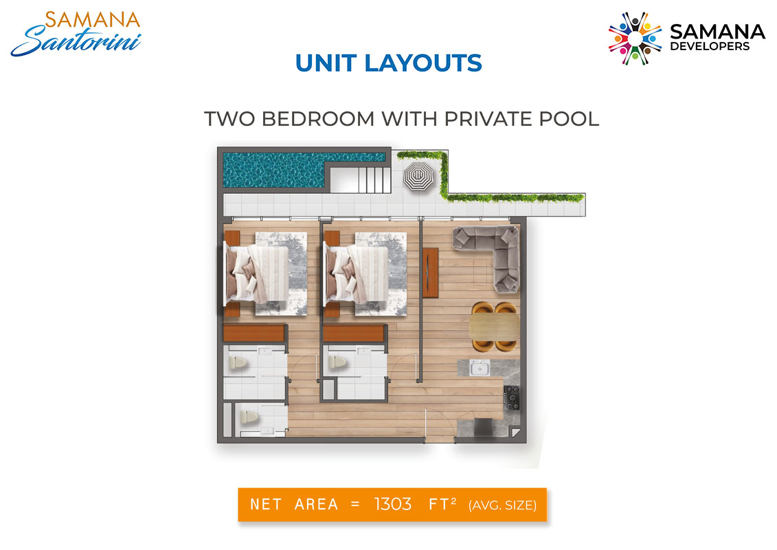 Samana Santorini floor plan 4