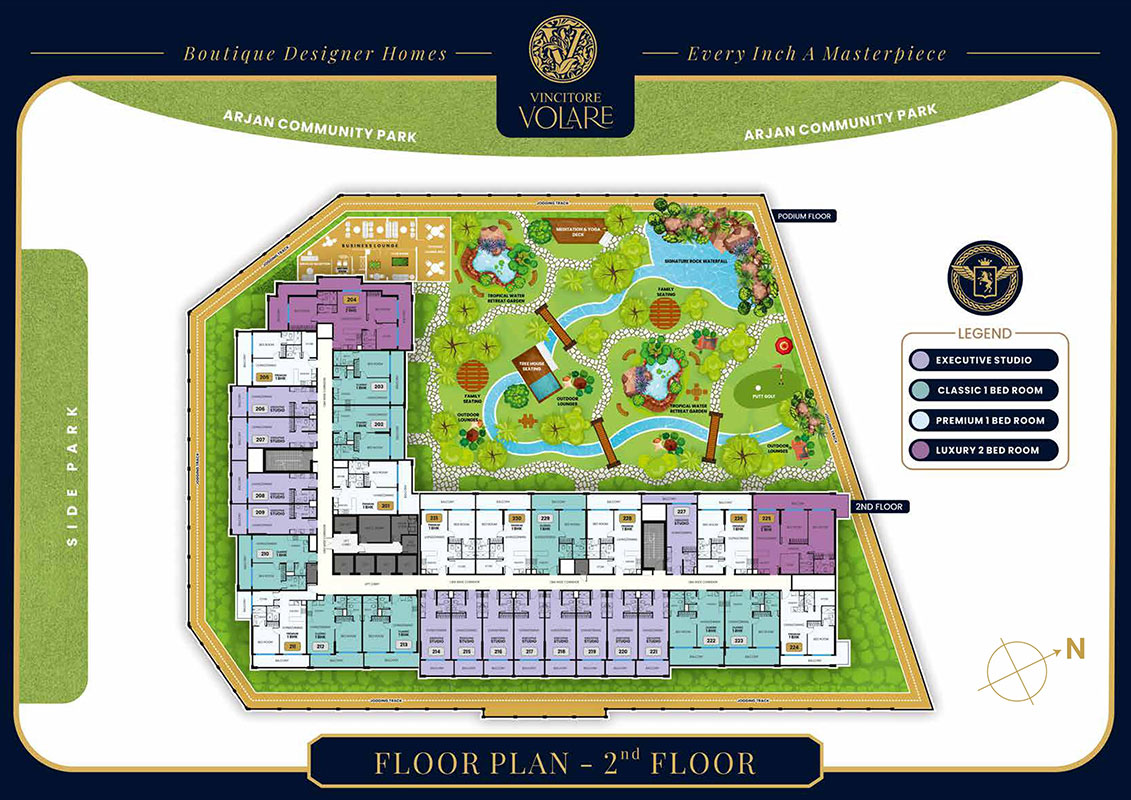 Vincitore Volare floor plan 3