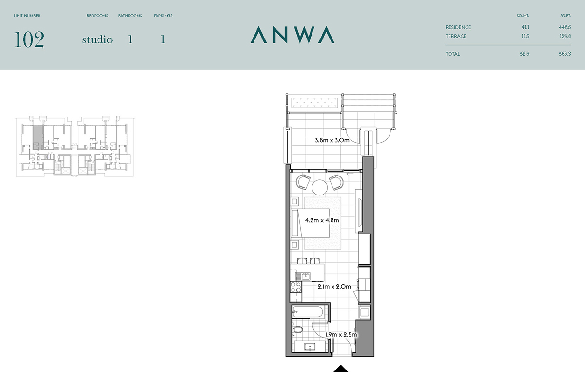 Omniyat Anwa floor plan 1