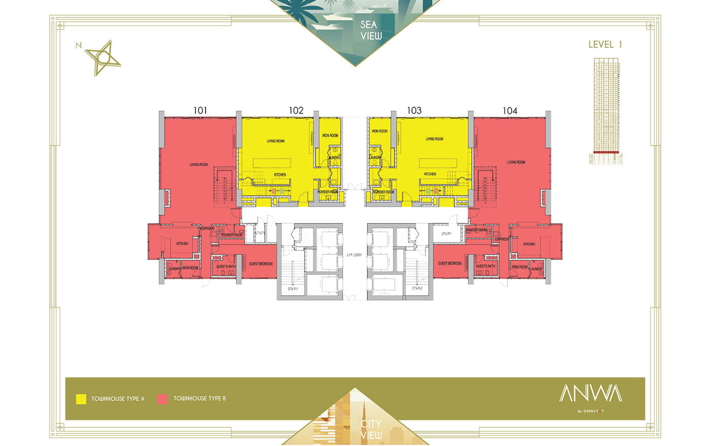 Omniyat Anwa floor plan 4
