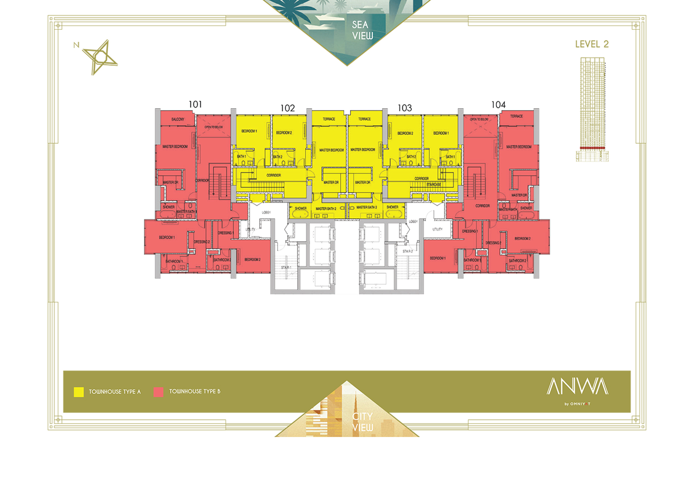 Omniyat Anwa floor plan 3