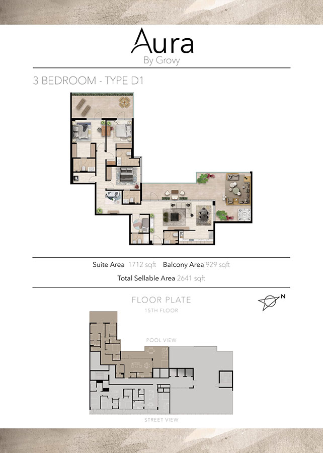 Aura at JVC floor plan 5