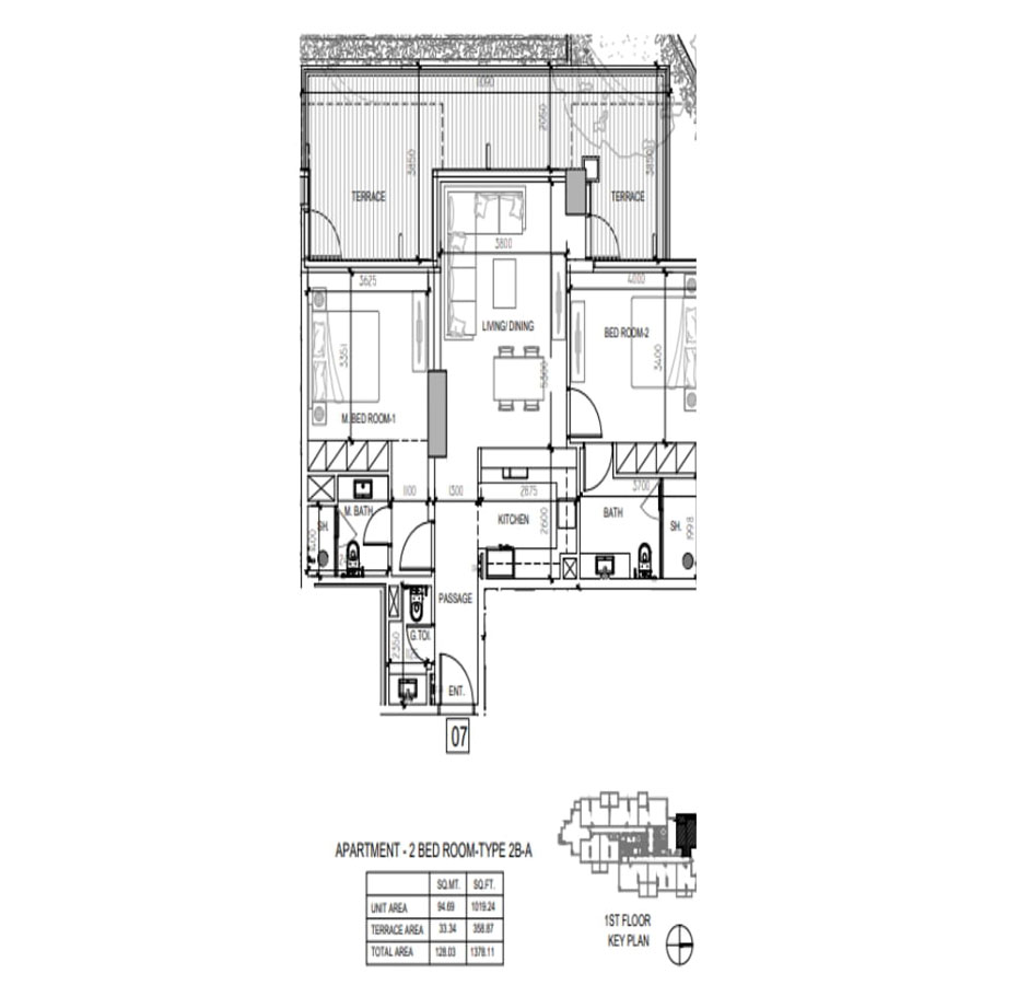 Damac Elegance Tower floor plan 2