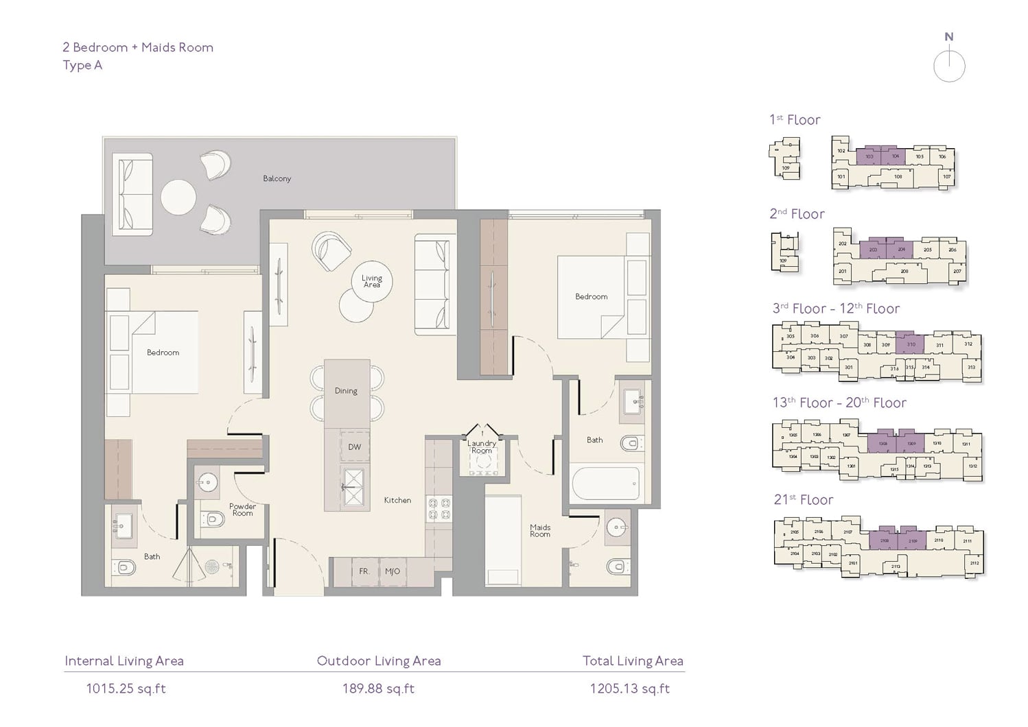The Highbury floor plan 4
