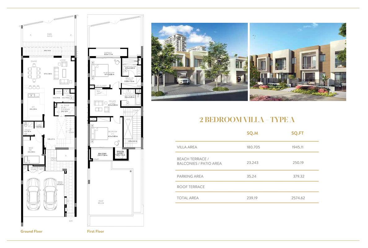 Marbella Villas floor plan 1