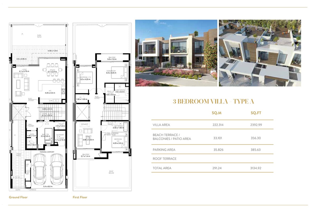Marbella Villas floor plan 2