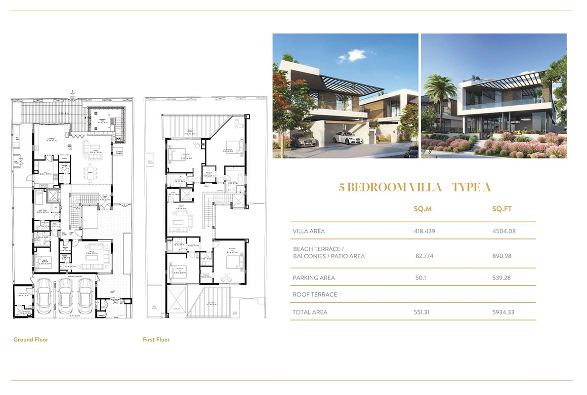 Marbella Villas floor plan 4