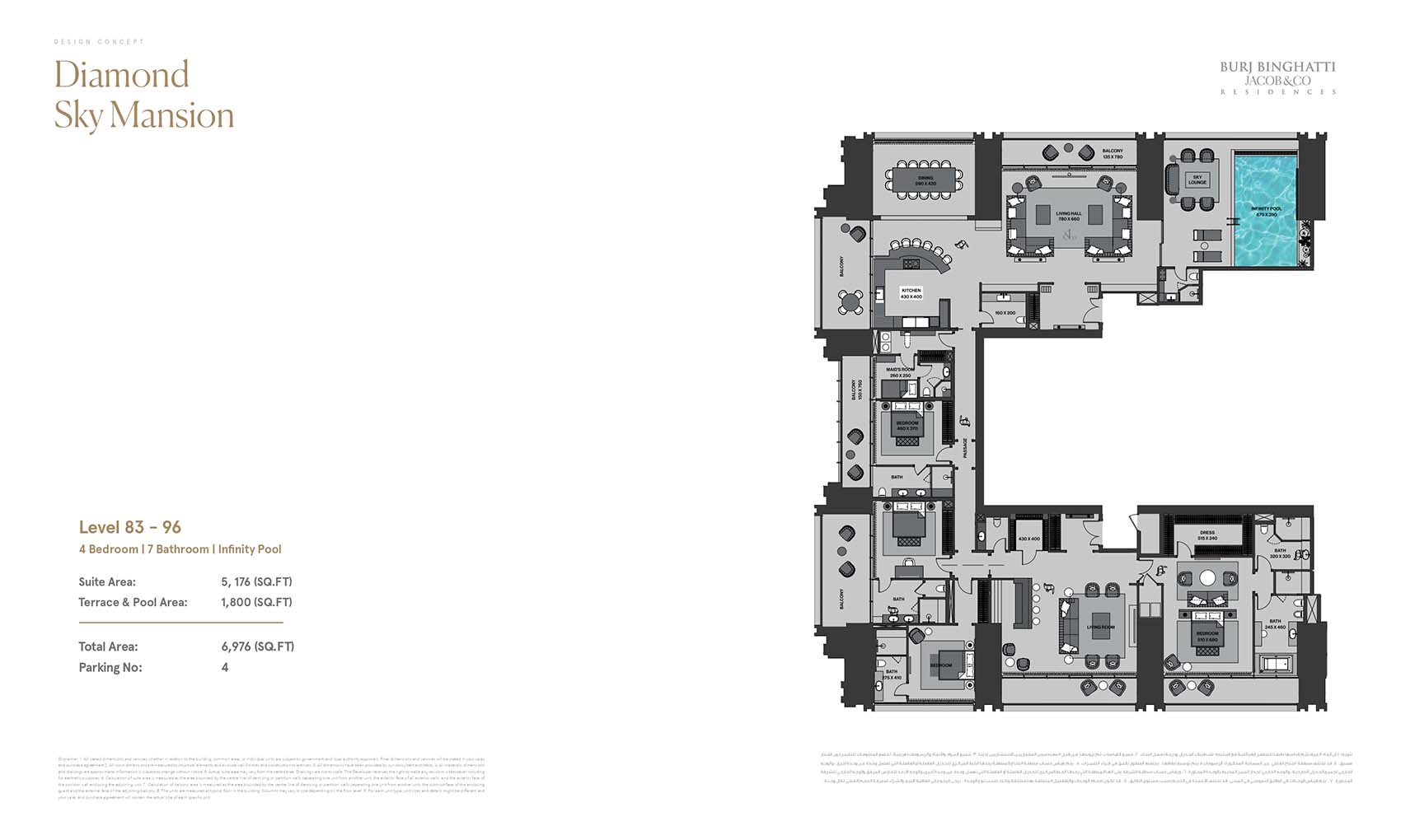 Burj Binghatti floor plan 3
