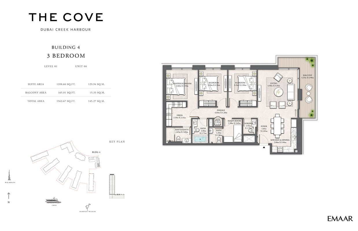 The Cove 2 Creek Harbour floor plan 3
