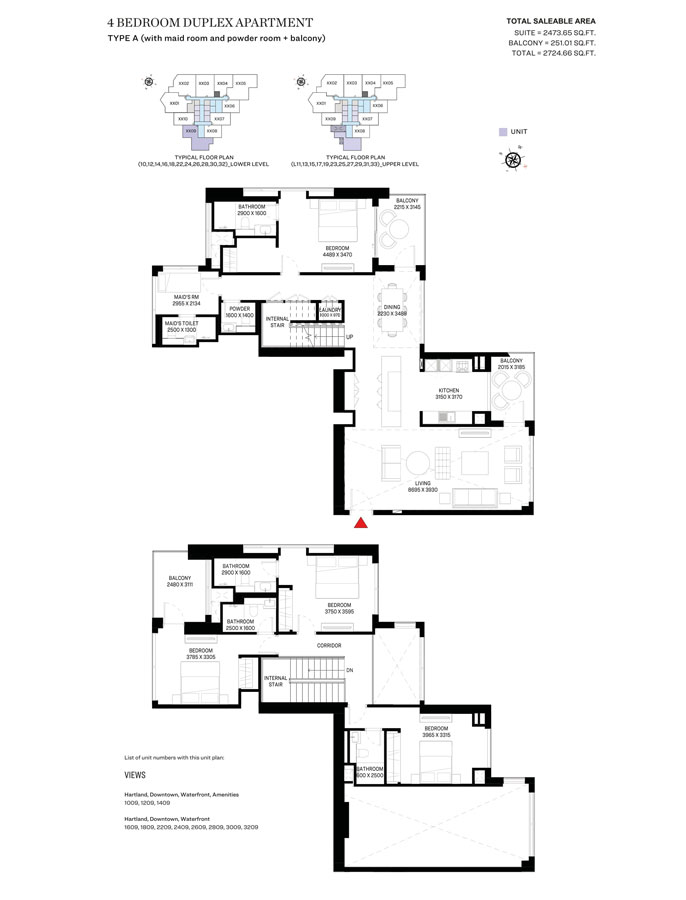 Sobha Waves Opulence floor plan 5