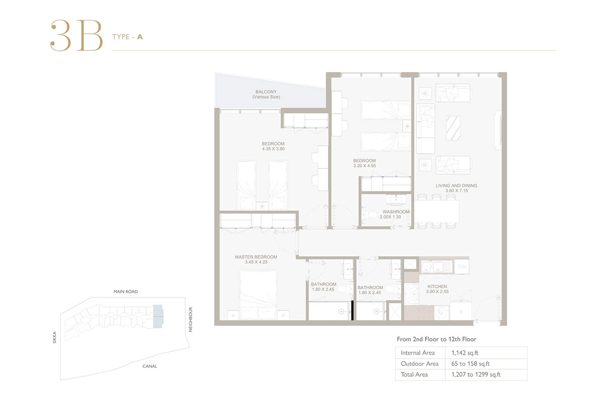 Perla 3 floor plan 4