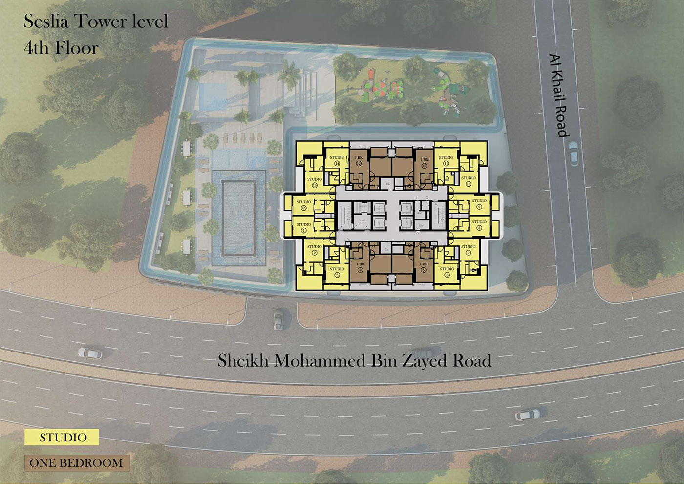 Seslia Tower floor plan 1