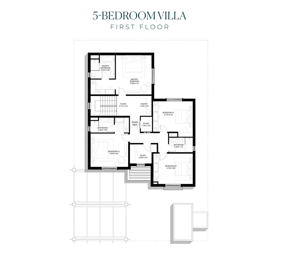 Yas Park Views floor plan 3