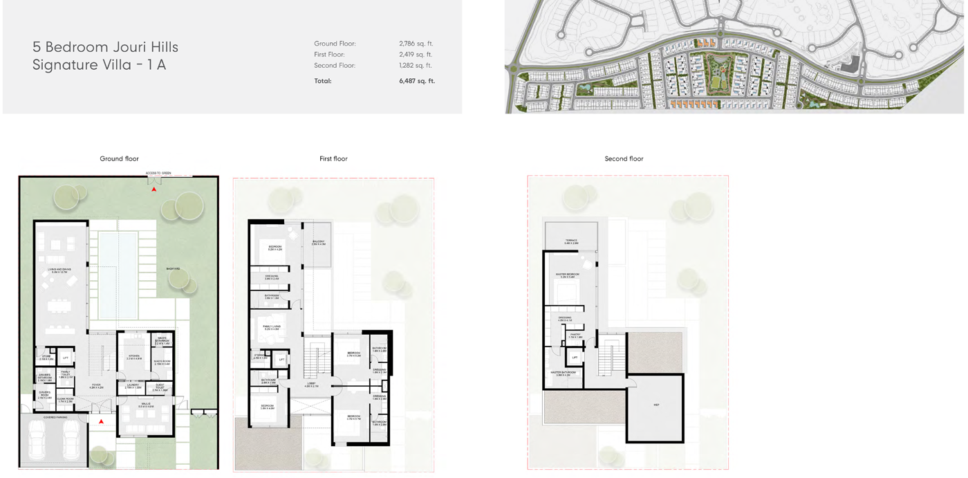Jouri Hills floor plan 3